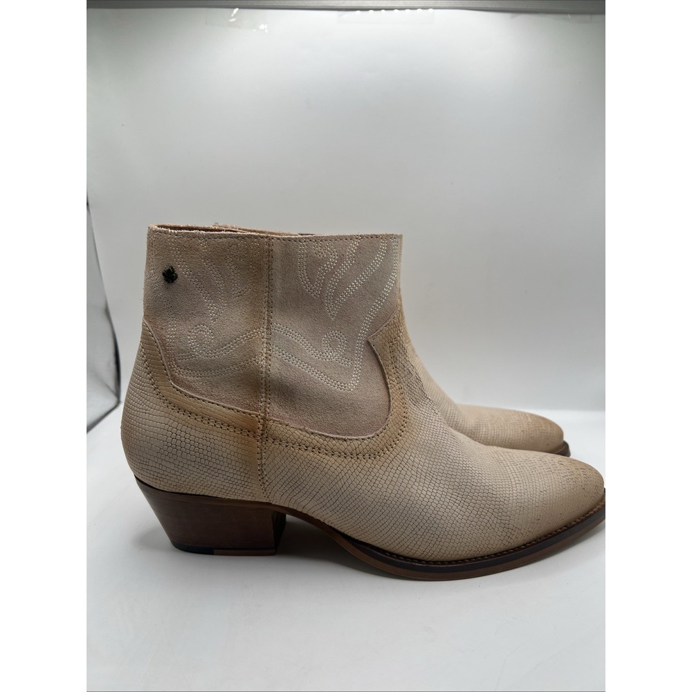 Bourbon The Amy Huberman Collection Tan Booties Size 9 - Picture 6 of 13